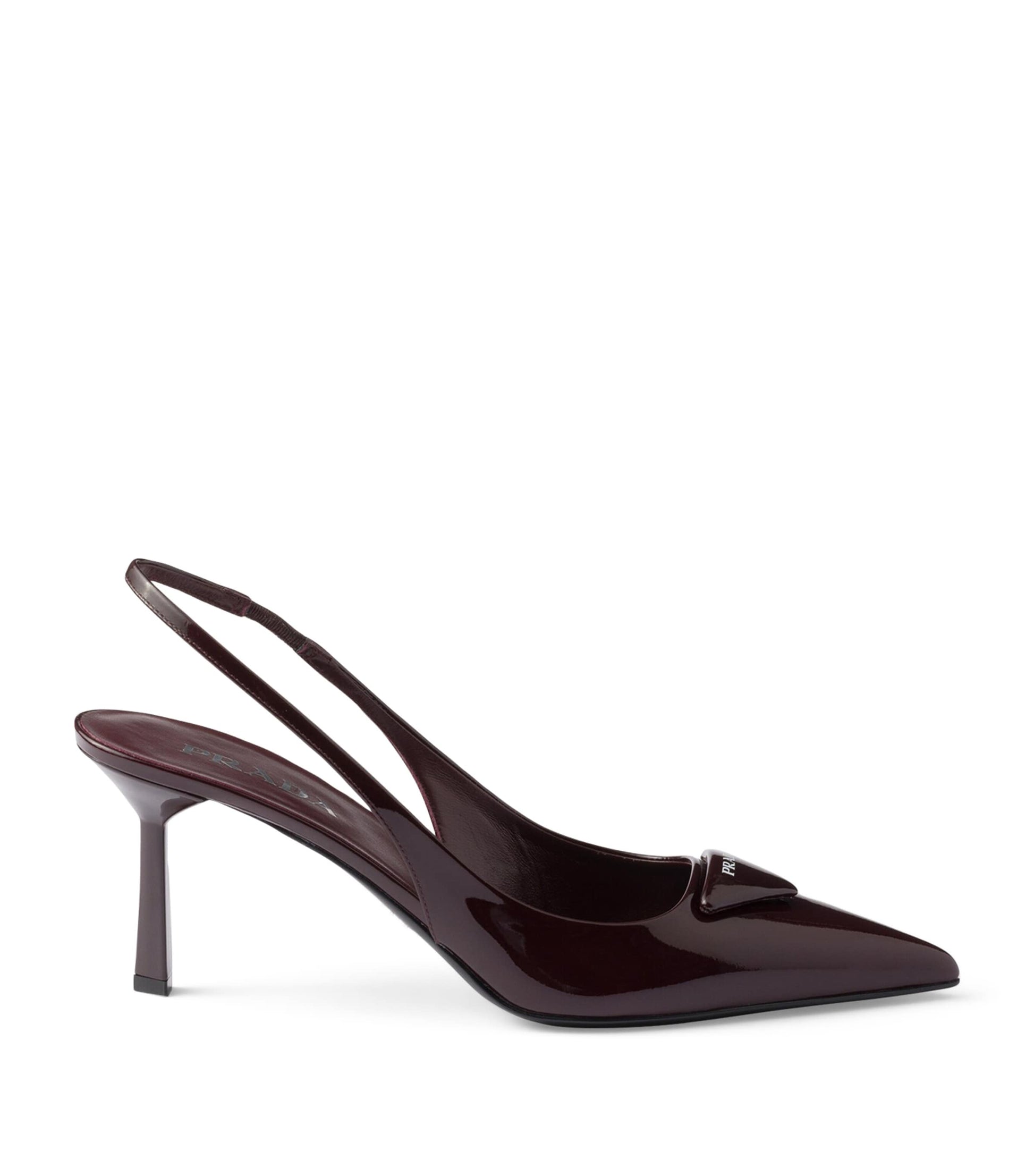 Prada Patent Leather Slingback Pumps 75