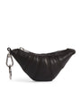 Lemaire Brown Nappa Leather Croissant Keyring