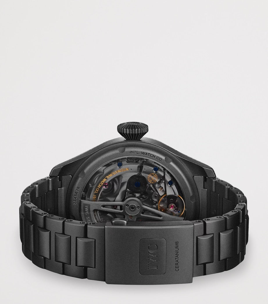 Ceratanium Big Pilot’s Perpetual Calendar Top Gun Watch 46mm