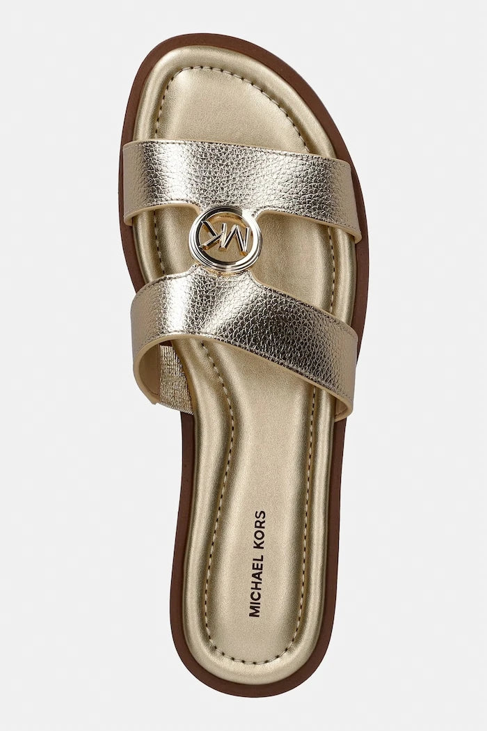 MICHAEL Michael Kors Джапанки Женски кожени Erin Flat Sandal