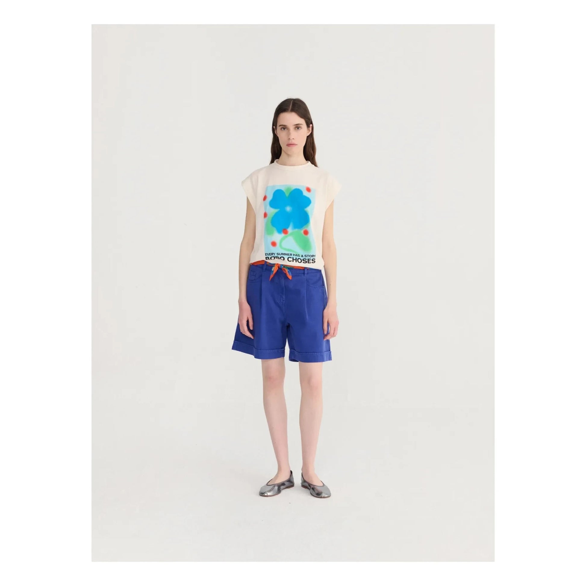 Bobo Choses - Organic cotton Bermuda shorts | Blue