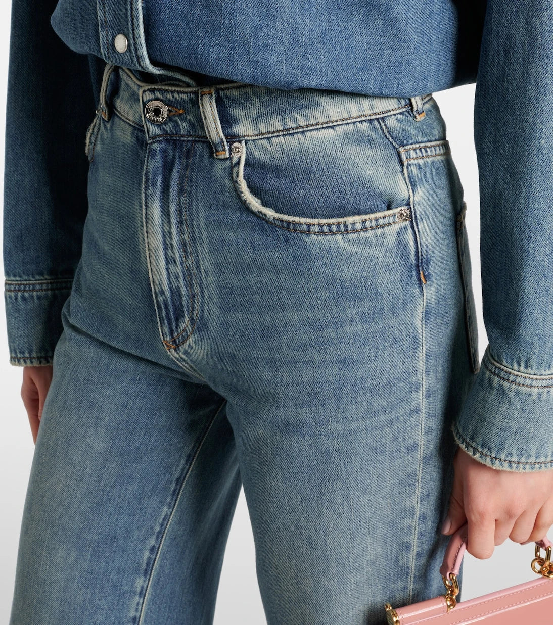 Dolce&Gabbana - High-rise wide-leg jeans