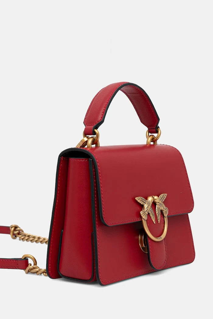 Pinko kadın deri crossbody çanta
