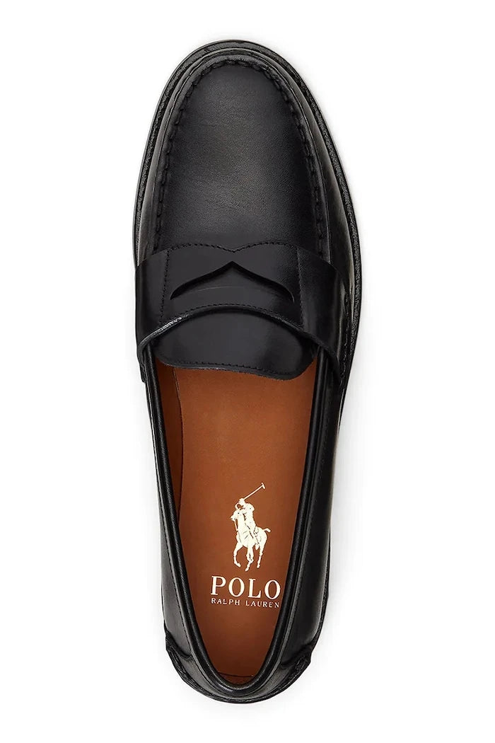 Кожени мокасини Polo Ralph Lauren Alston Penny