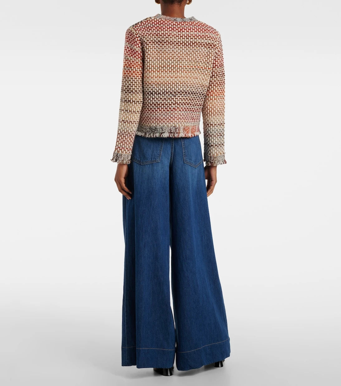 Veronica Beard - Sariyah cotton and wool-blend knit jacket