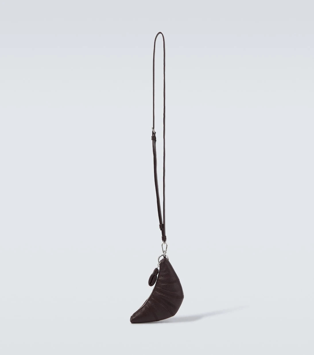 Lemaire - Croissant leather wallet on chain