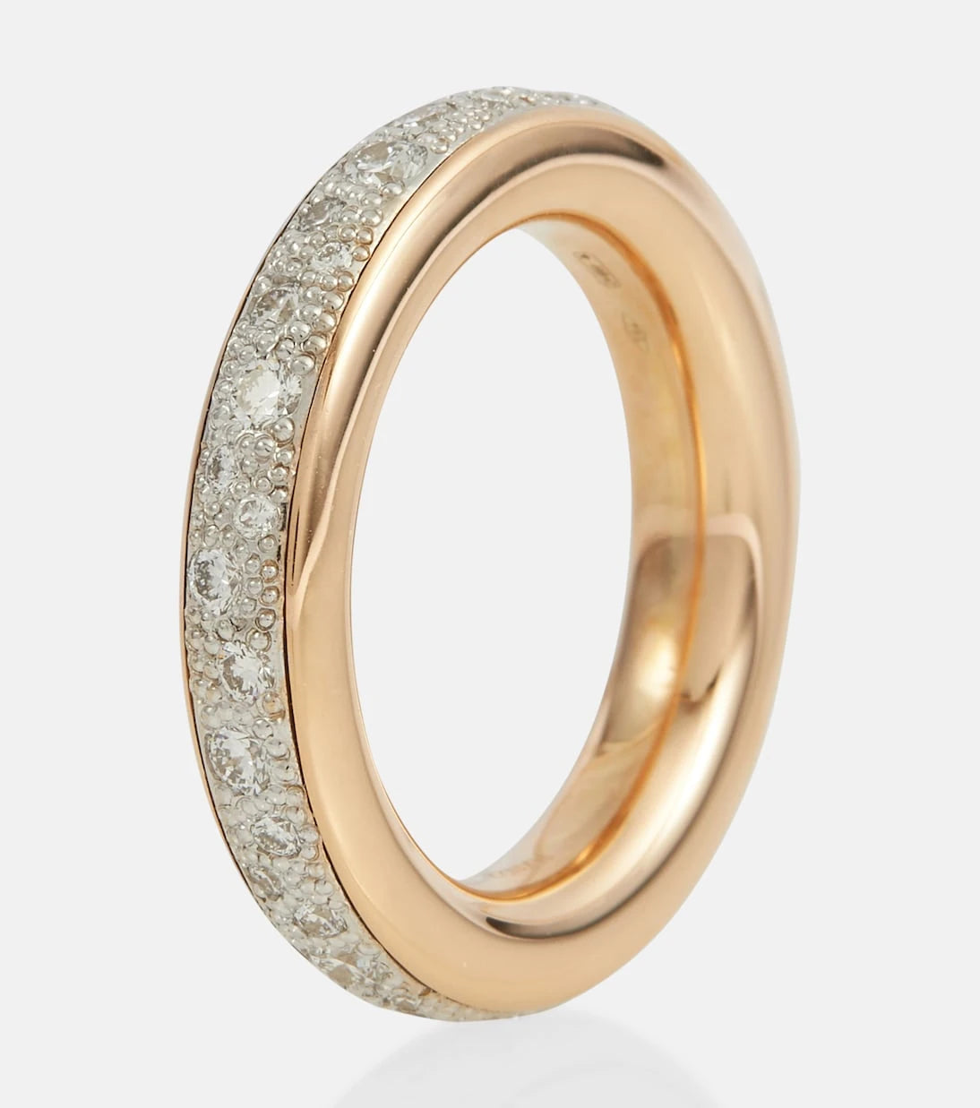 Pomellato - Iconica 18kt gold ring with diamonds