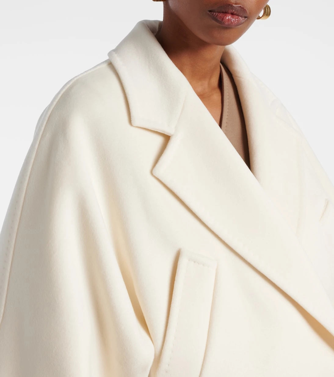 Max Mara - Galea wool and cashmere peacoat