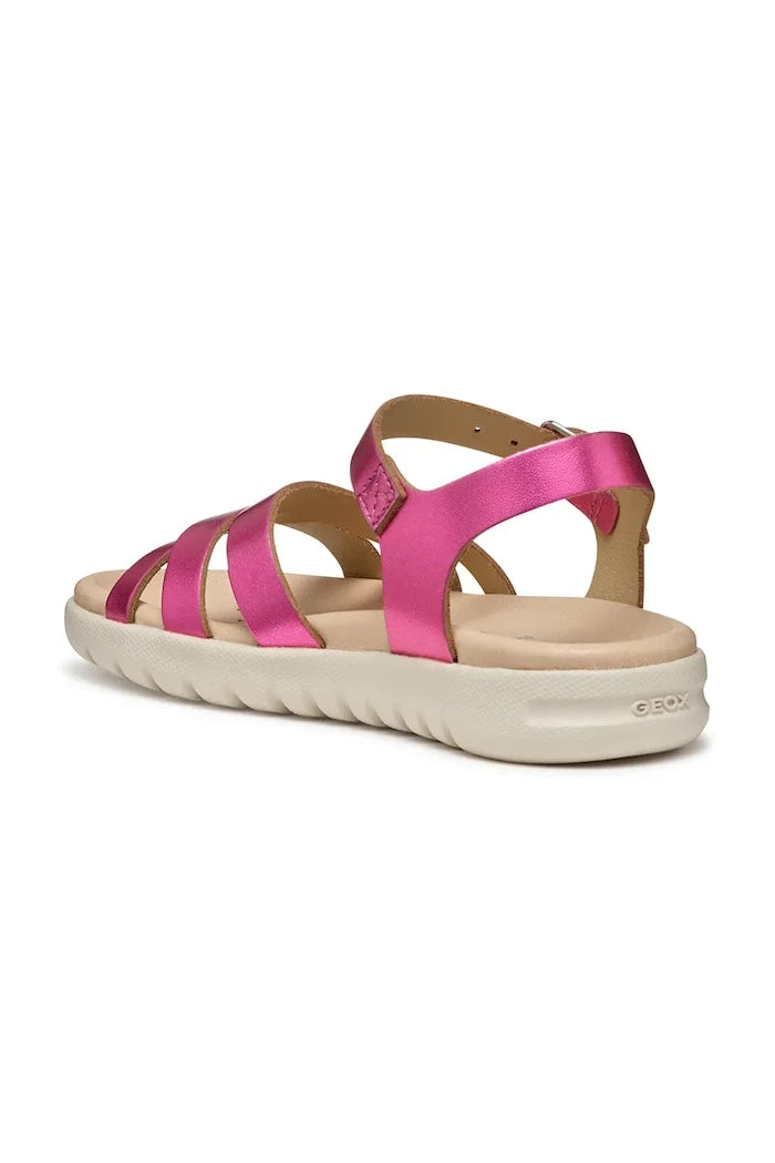 Детски сандали от кожа Geox SANDAL SOLEIMA