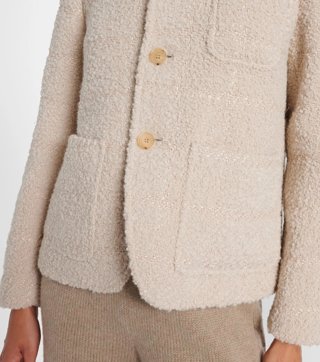 Loro Piana - Spagna Mini SB bouclé wool-blend jacket