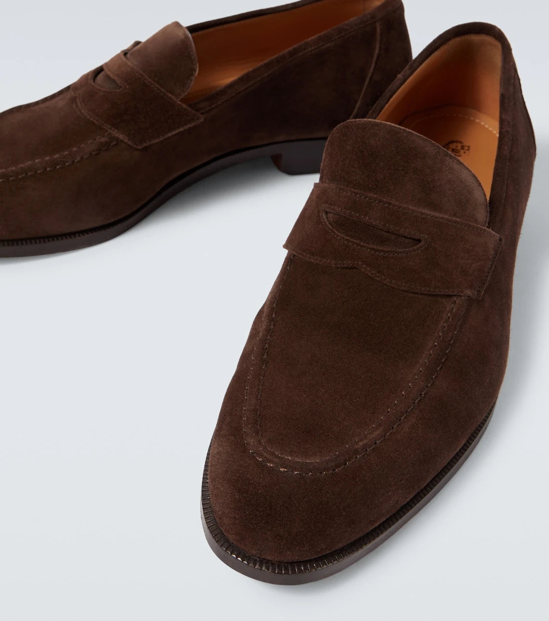 Loro Piana - Sergio suede penny loafers