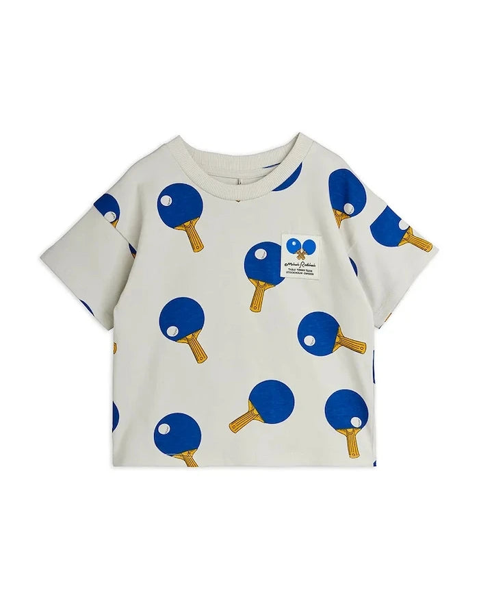 Mini Rodini çocuk pamuklu T-shirt Table tennis