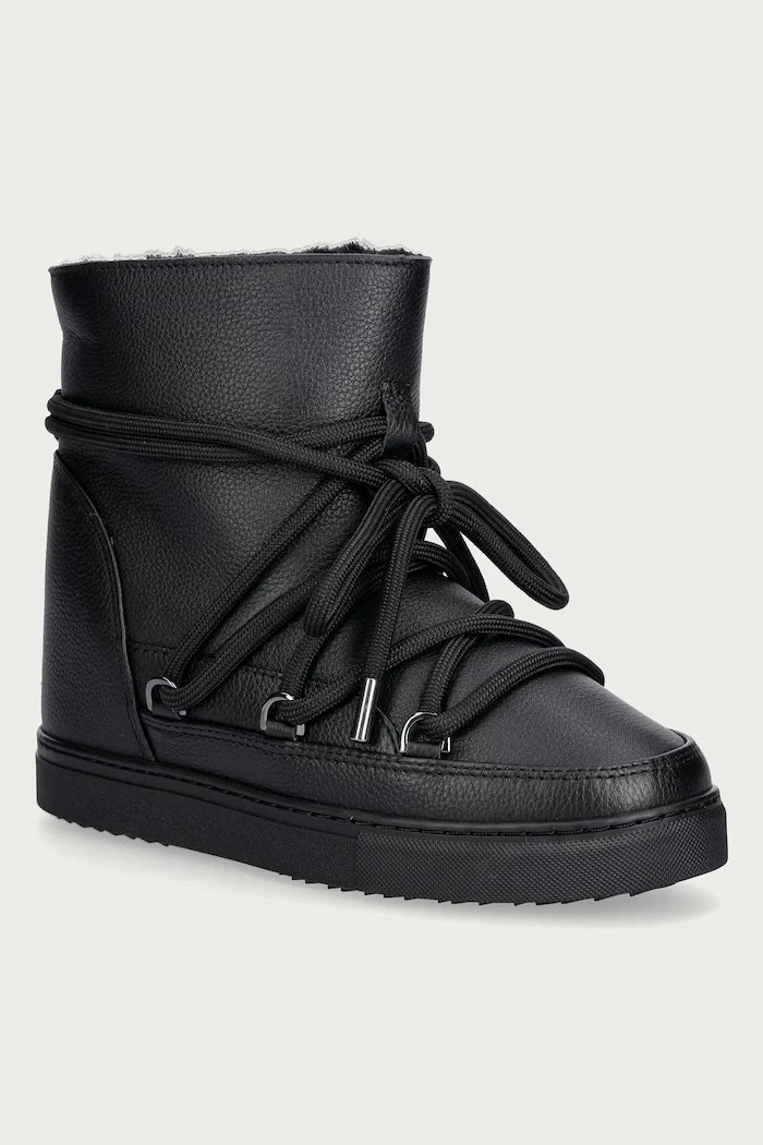 Inuikii Full Leather Wedge Kadın Deri Kar Botu