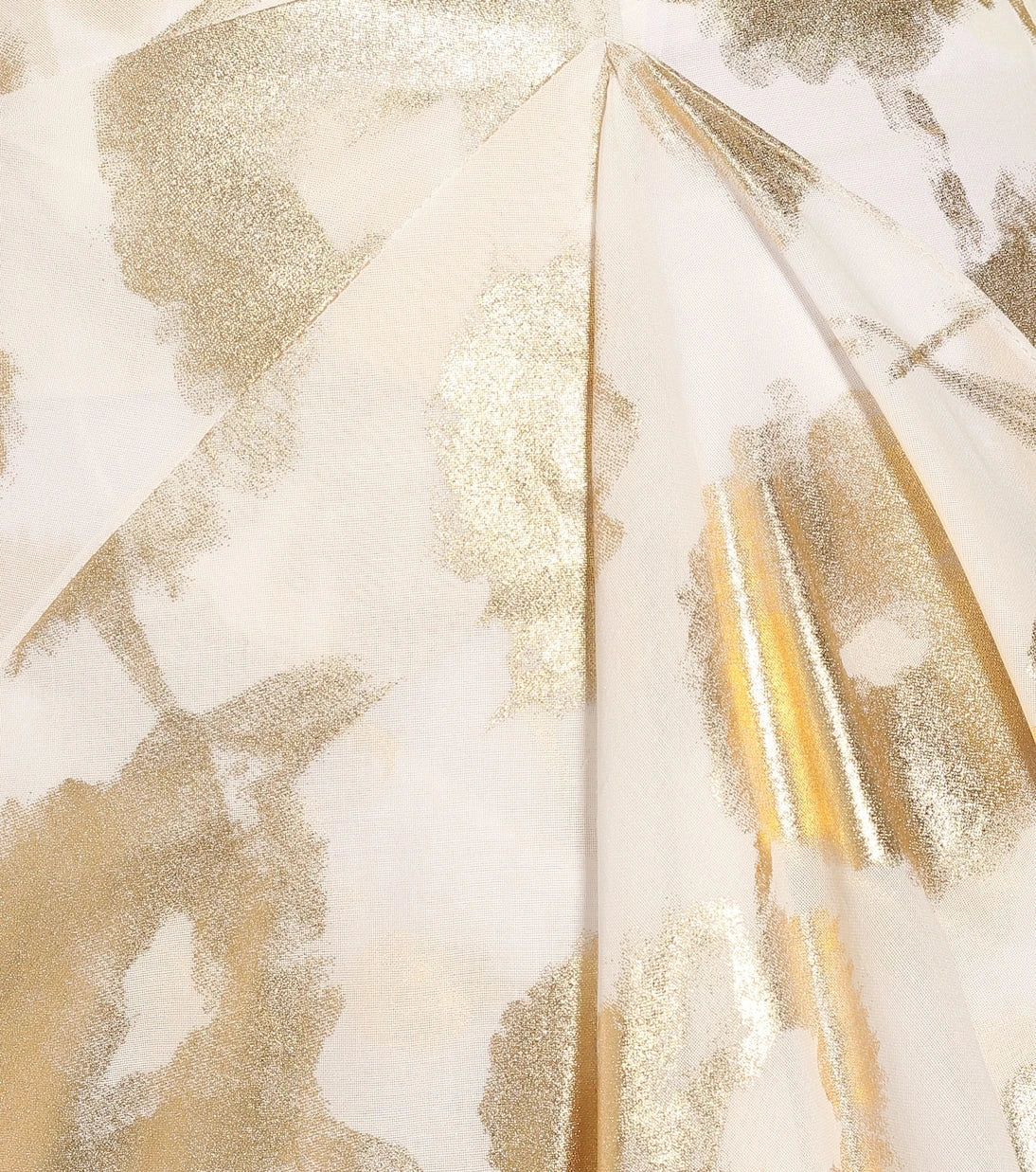 Halpern - Floral cotton-voile wrap skirt