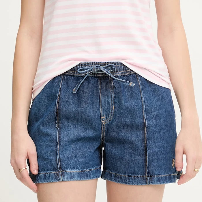 Guess Jeans къс панталон дамски от деним