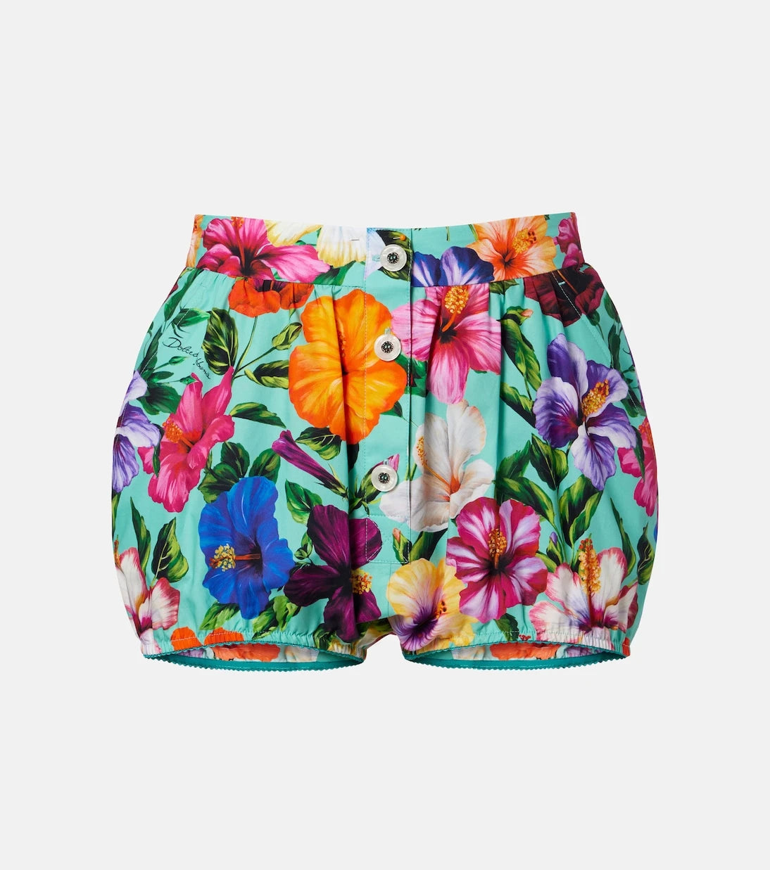 Dolce&Gabbana - Floral cotton shorts
