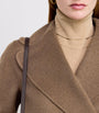 Max Mara Virgin Wool Wrap Coat