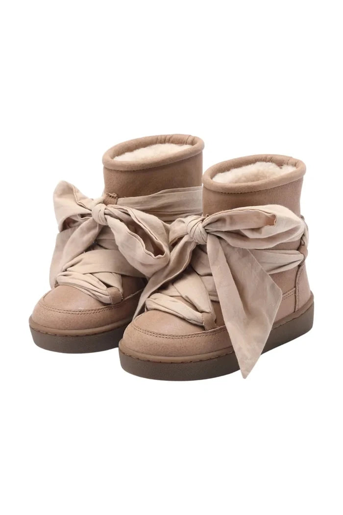 Donsje Ganza Boots Çocuk Deri Kar Botları