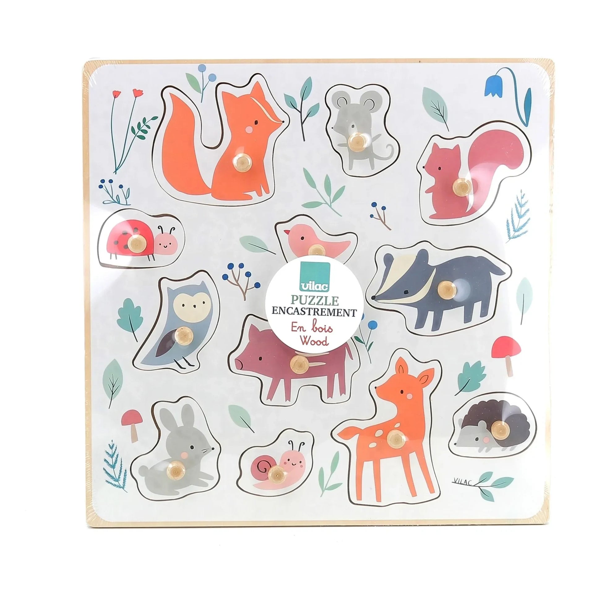 Vilac - Forest animals puzzle - Sarah Betz