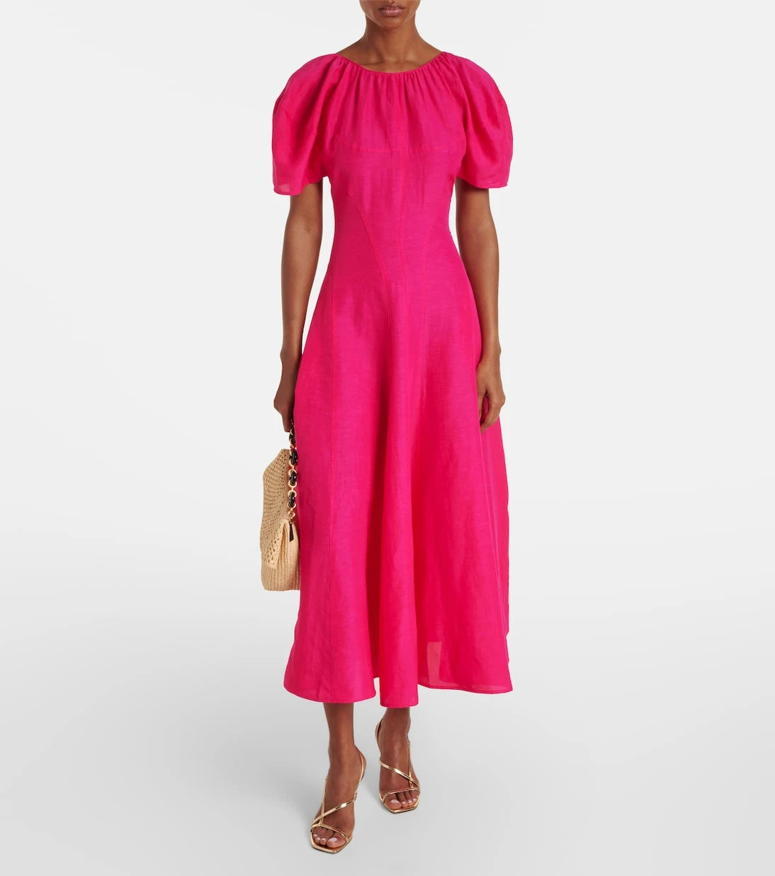 Tory Burch - Balloon-sleeve maxi dress