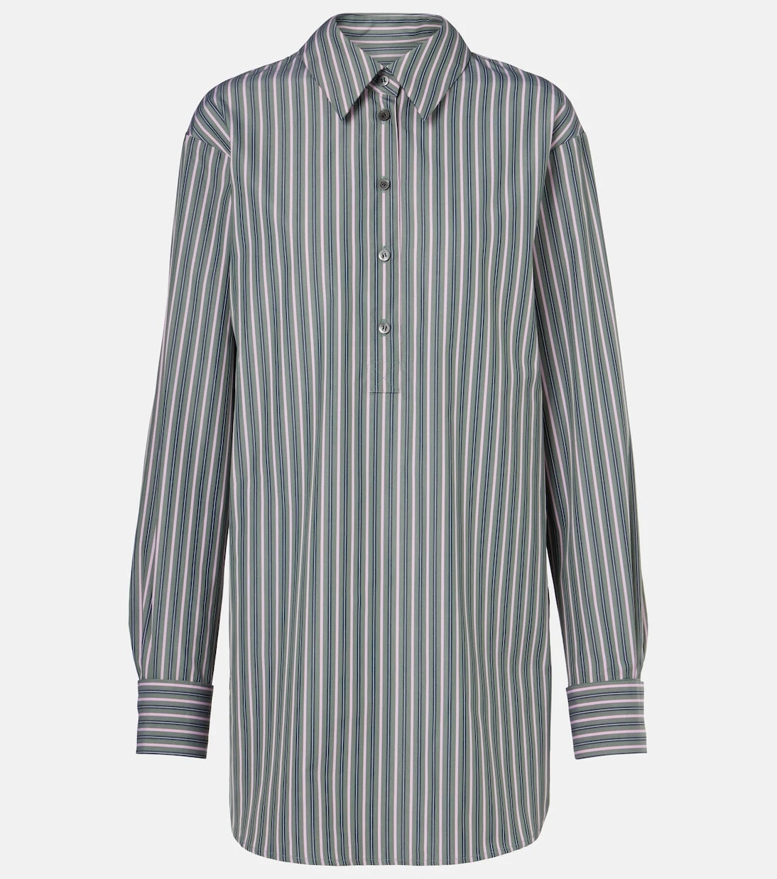 Dries Van Noten - Striped cotton shirt