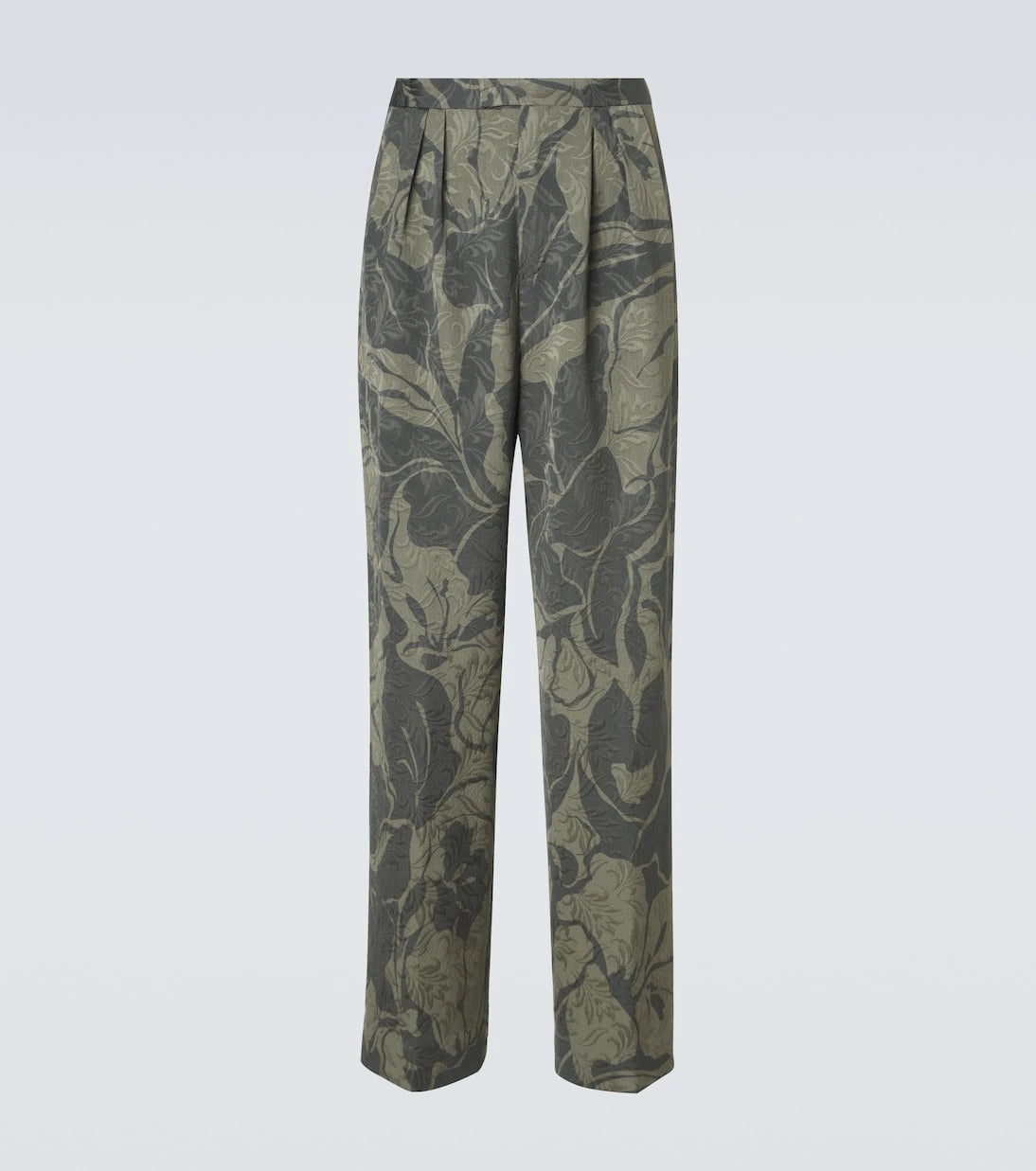 Dries Van Noten - Printed straight pants