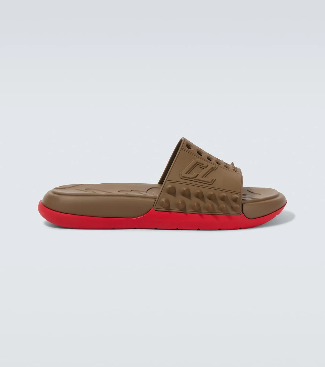Christian Louboutin - شبشب Take It Easy المرصع بالمسامير