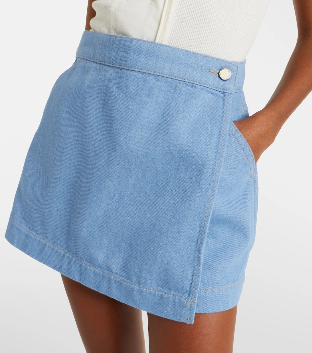 Veronica Beard - Phineas denim skort