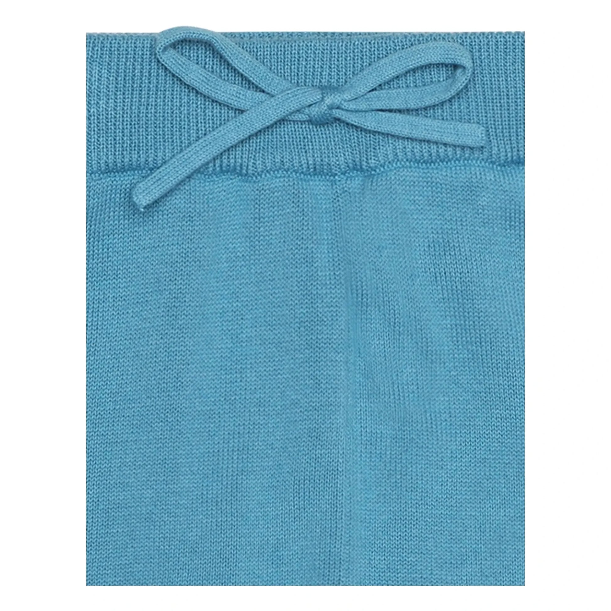 FUB - Organic cotton knit pants | Azure blue
