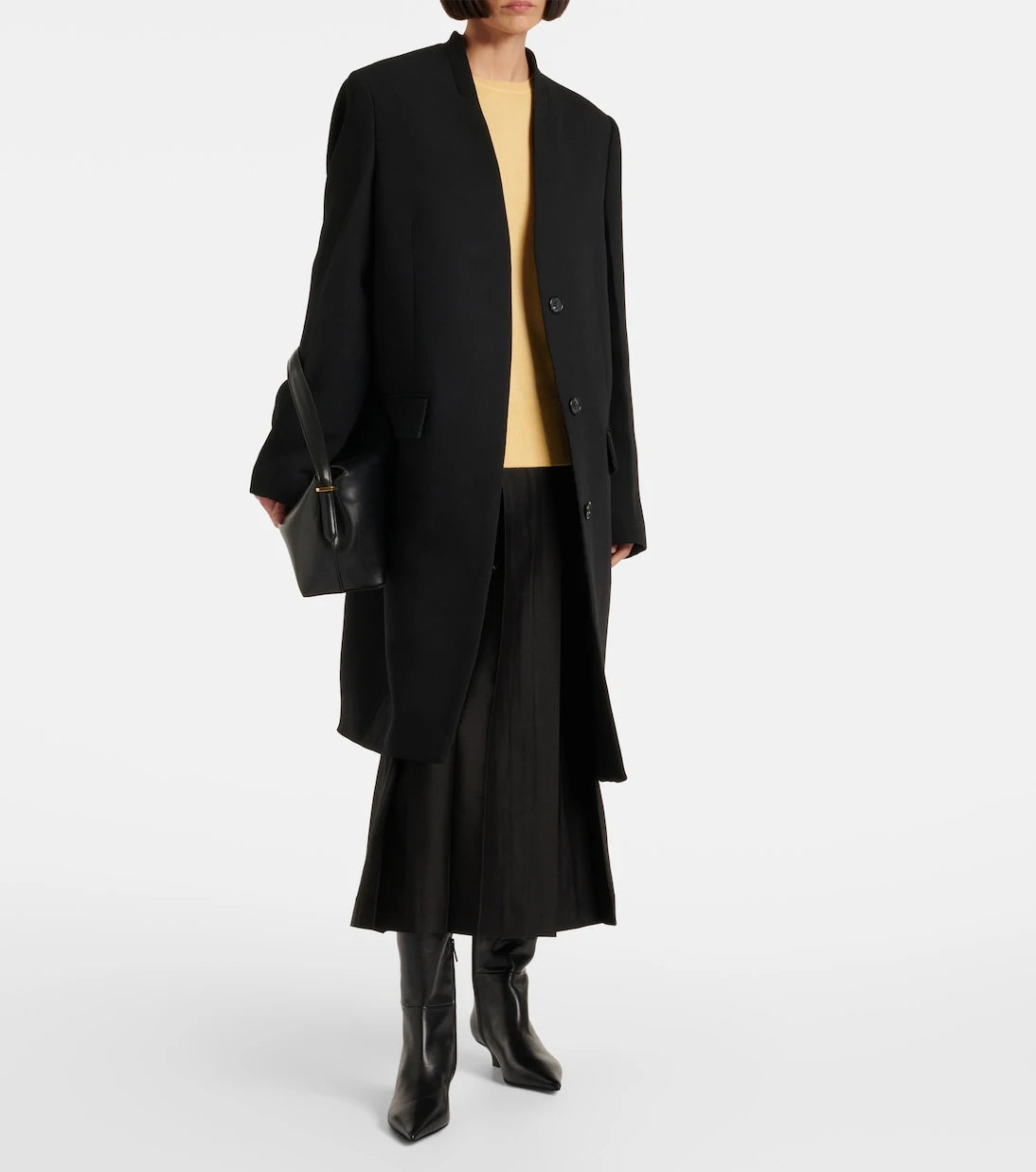 Toteme - Deep pleated coat