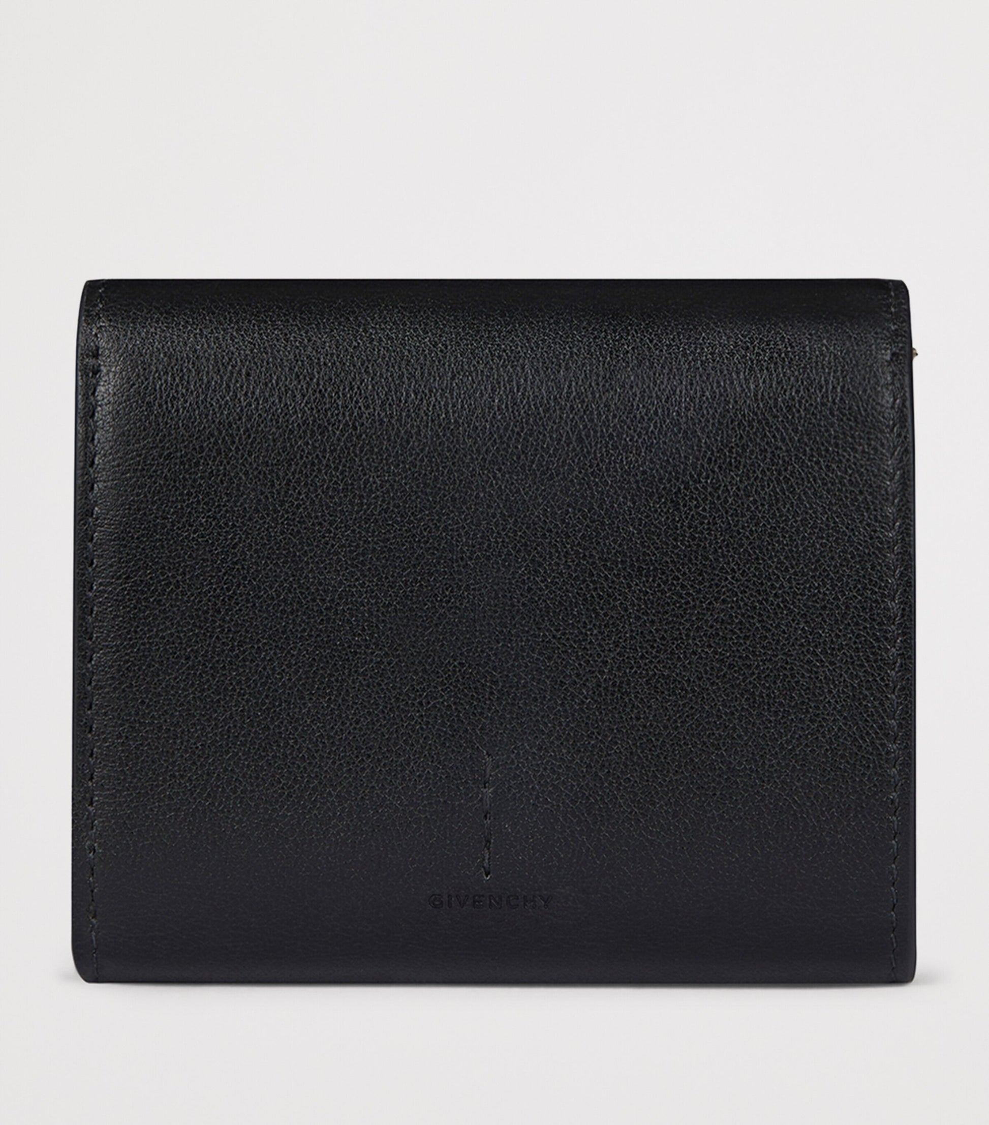 Givenchy Black Leather Mini Day Trifold Wallet