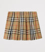 Burberry Kids Cotton Check Pleated Skirt (6 Months- 3 Years)