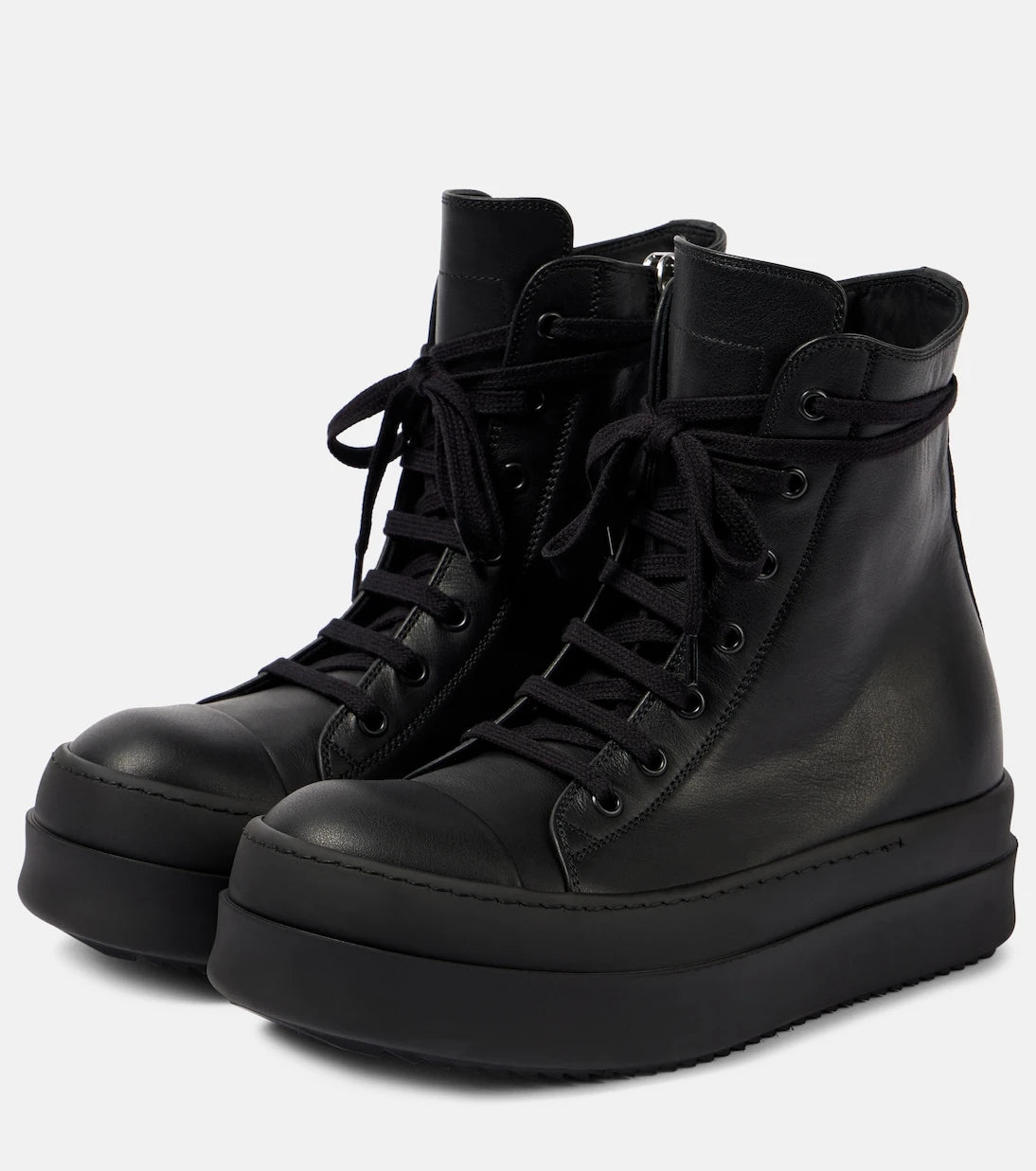 Rick Owens - Mega Bumper leather sneakers