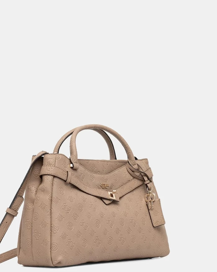 Guess чанта crossbody дамска от имитация на кожа ELLA