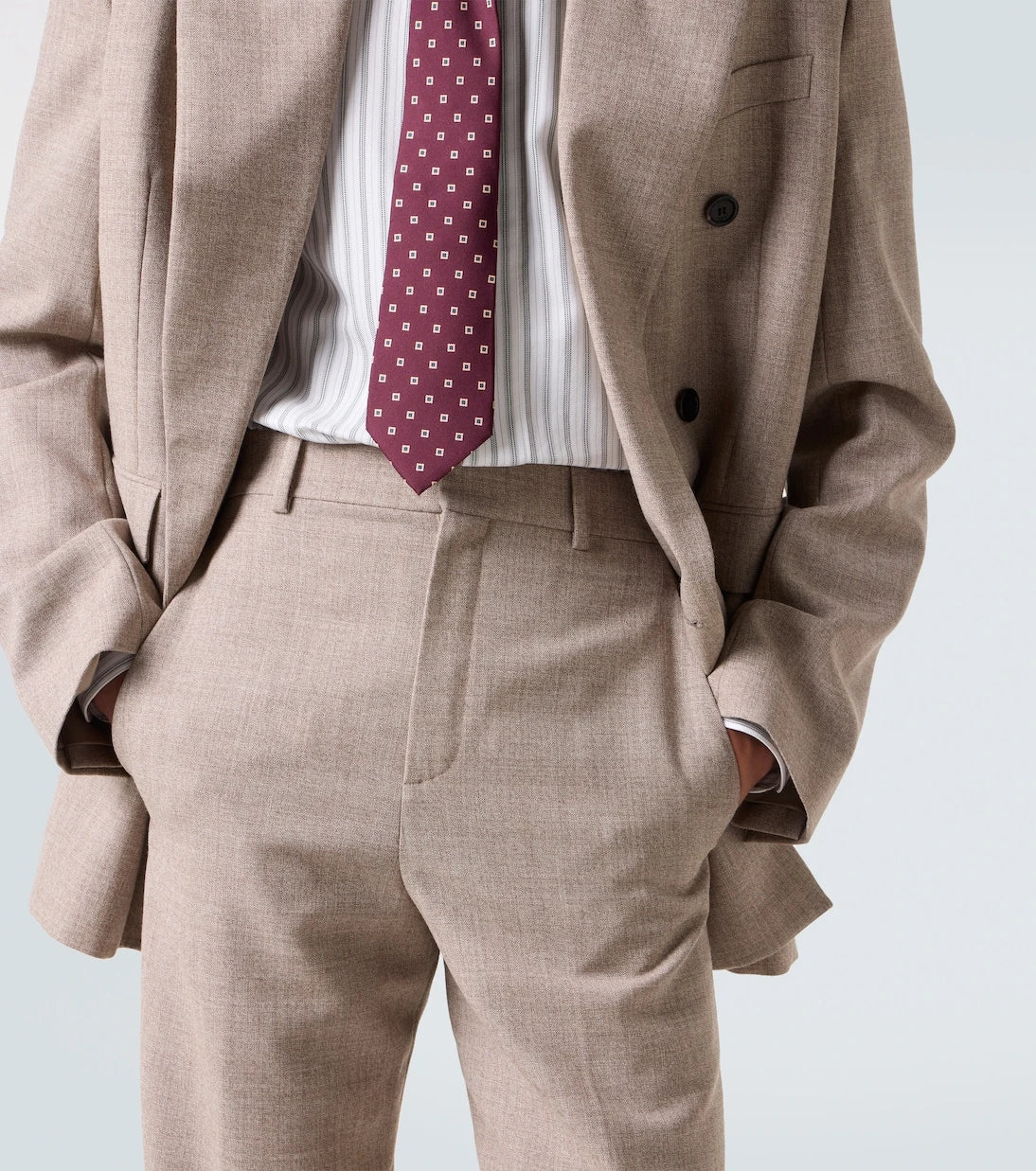 Saint Laurent - Wool suit pants