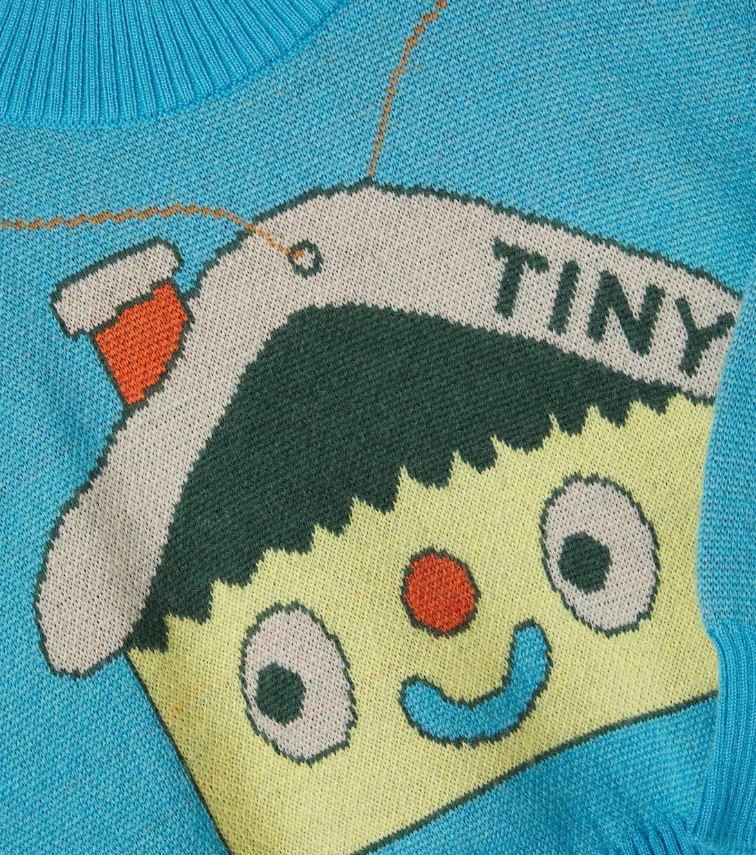 Tinycottons - Smiley Cottage wool-blend sweater