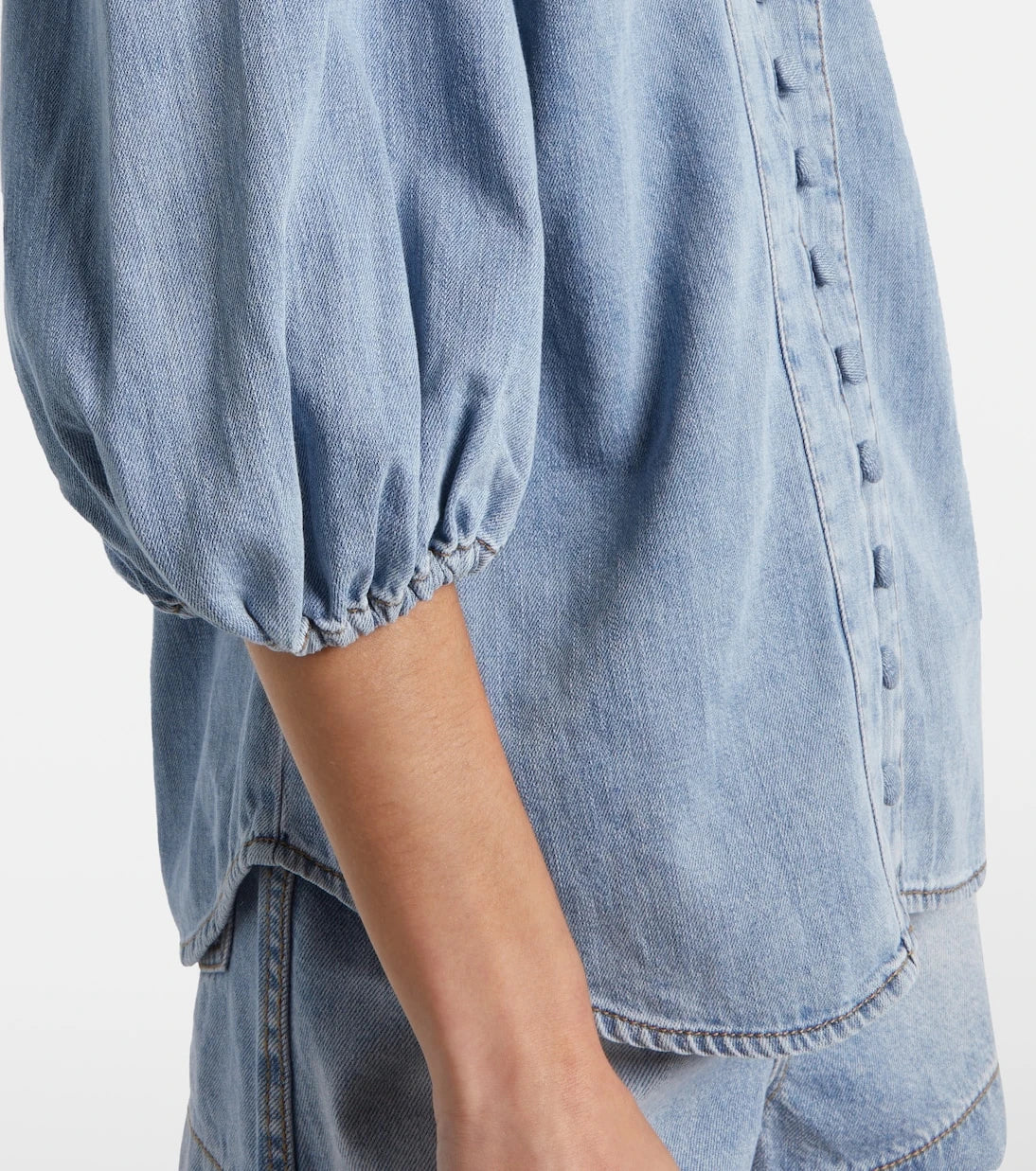 Zimmermann - Lucky denim blouse