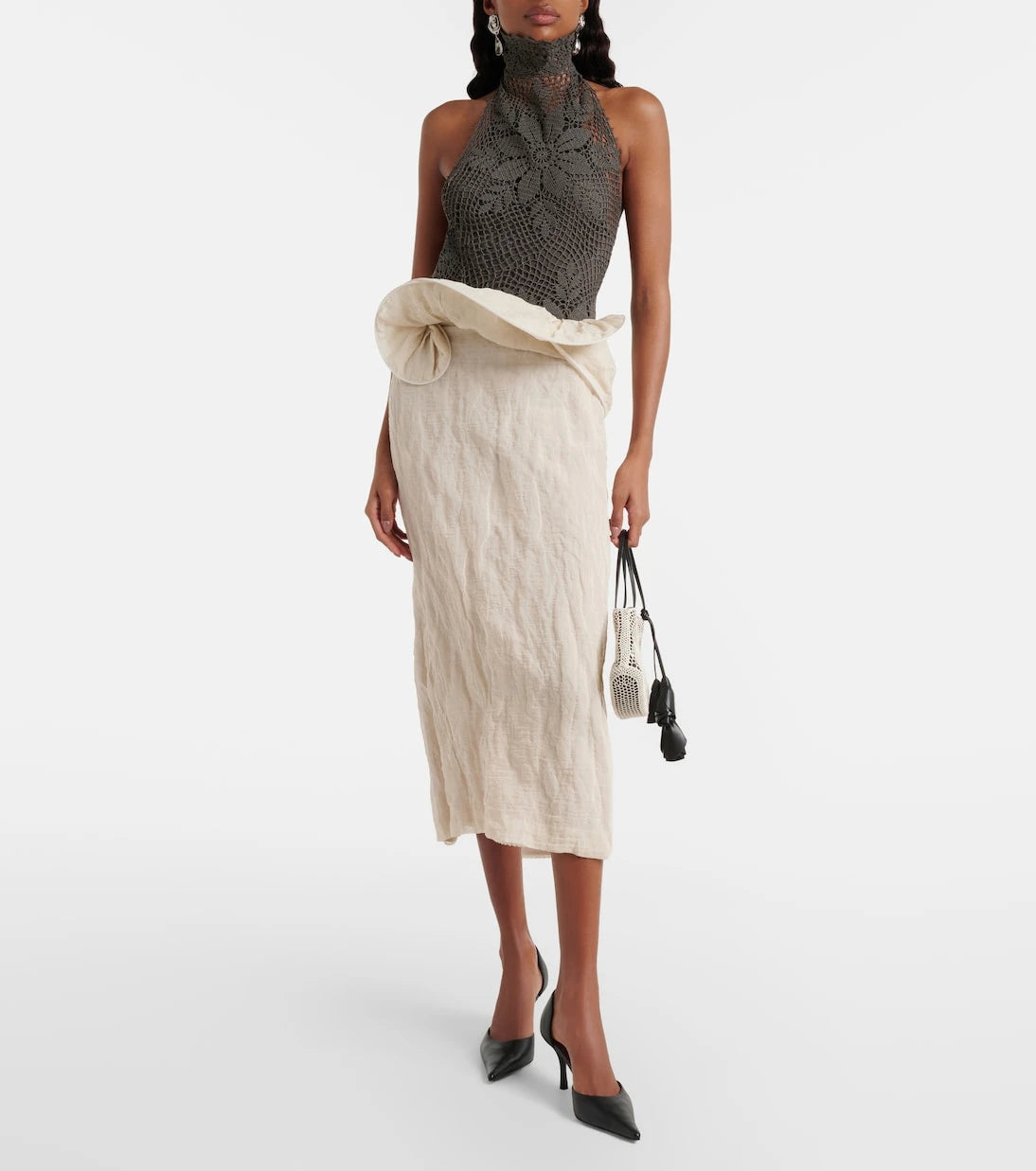 Magda Butrym - Crochet cotton top