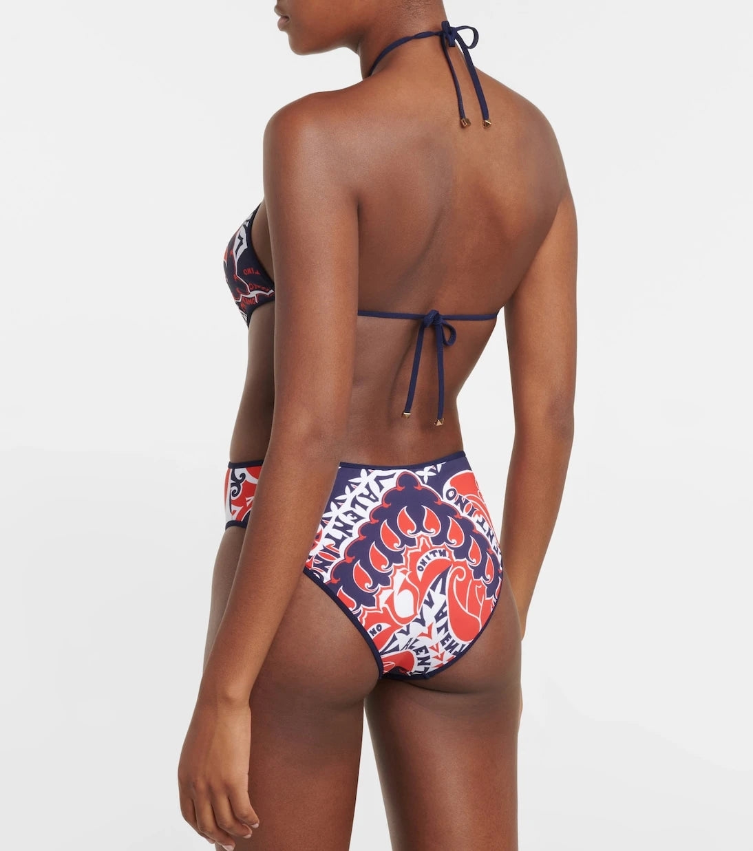 Valentino - Printed swimsuit