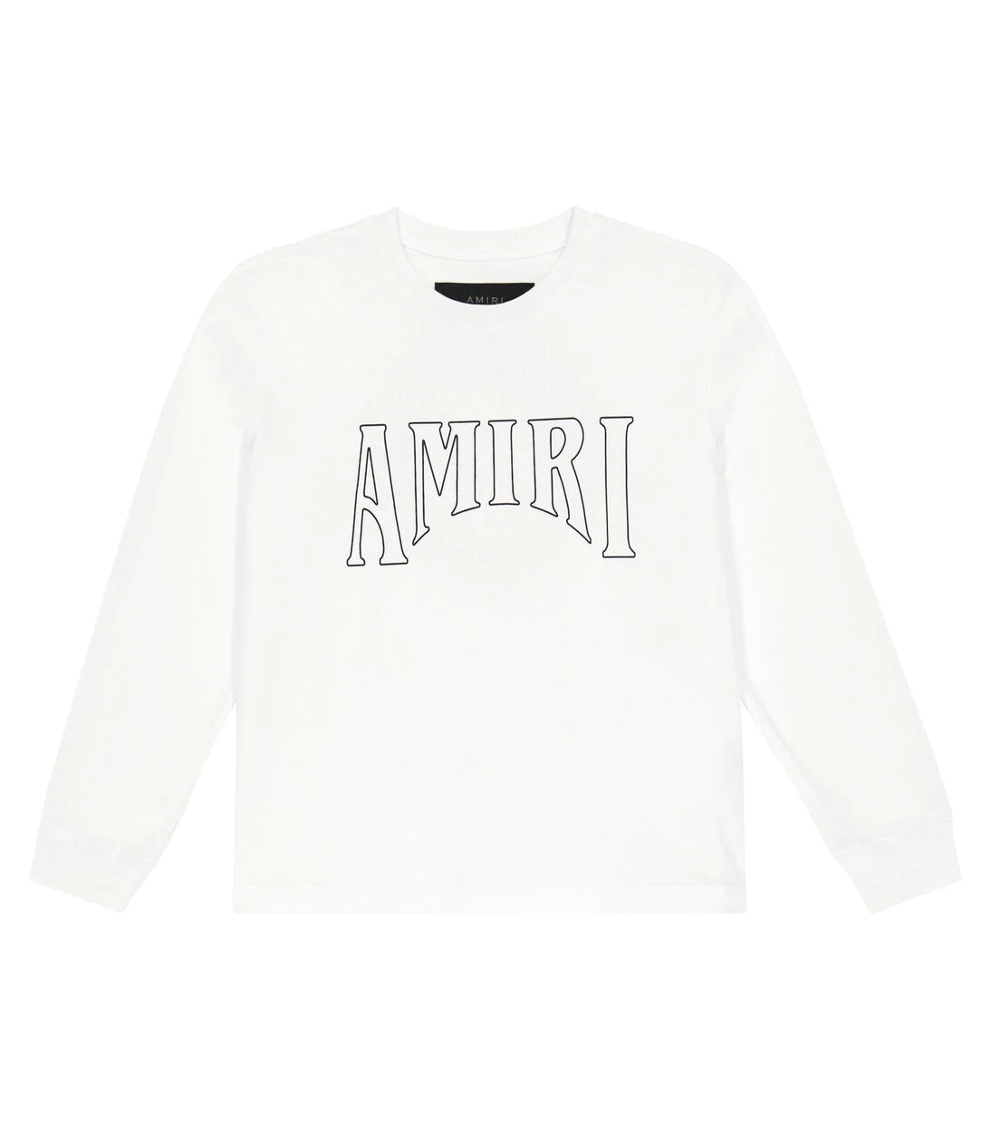 Amiri Kids - سويت شيرت من القطن بشعار الماركة