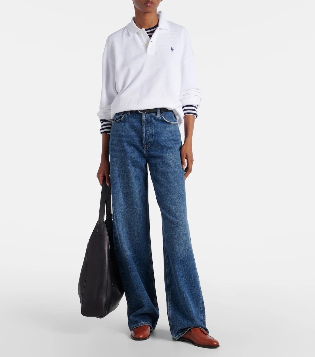 Polo Ralph Lauren - سويتر بولو من مزيج القطن