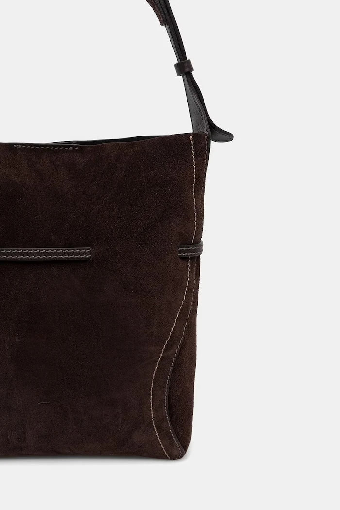 Gianni Chiarini kadın süet çanta SIENNA