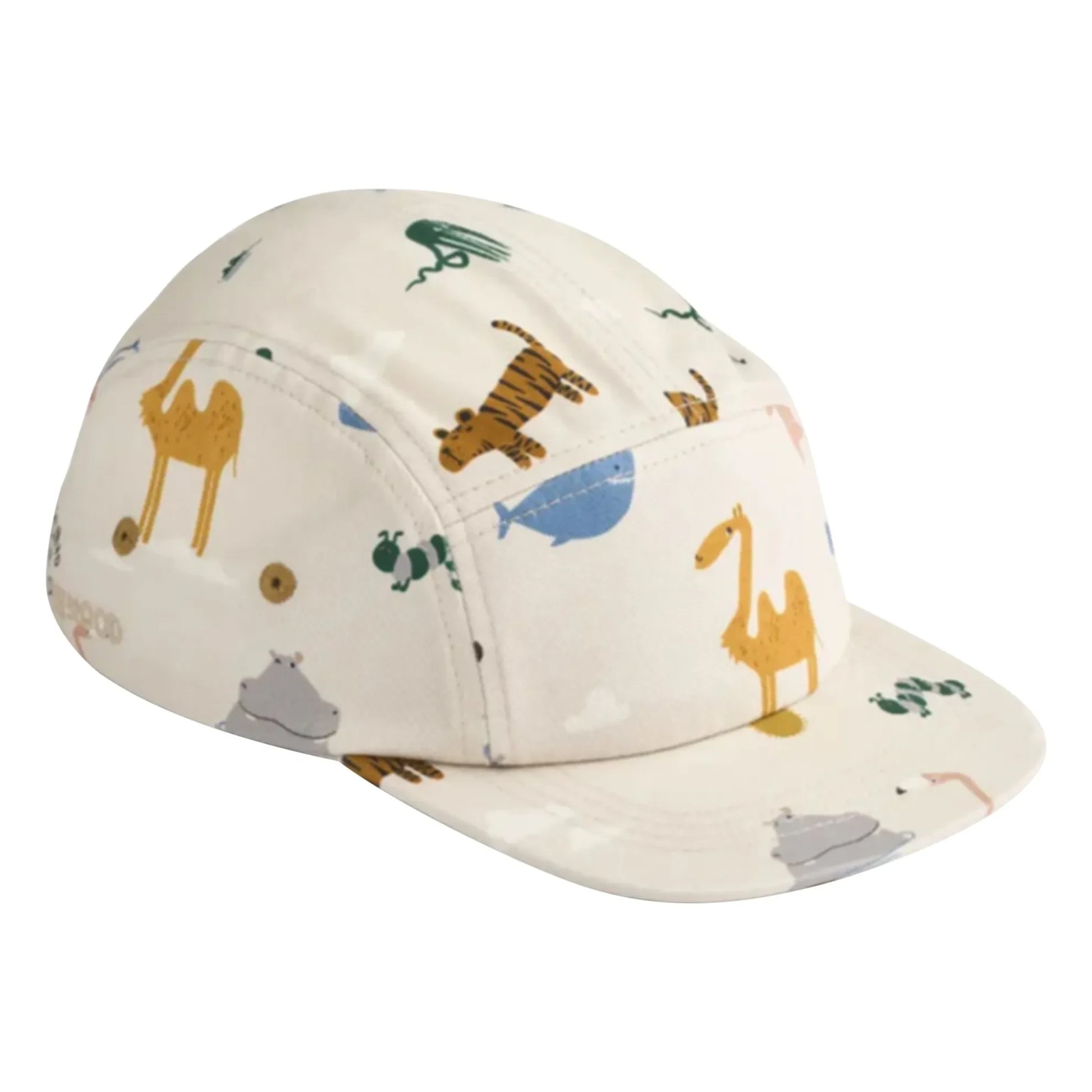 Liewood - Rory Animal Caps Organic Cotton | Ecru