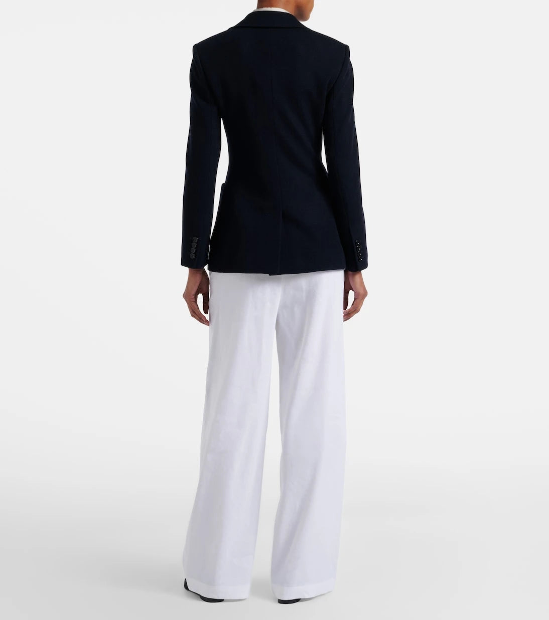 Max Mara - Destino linen-blend wide-leg pants