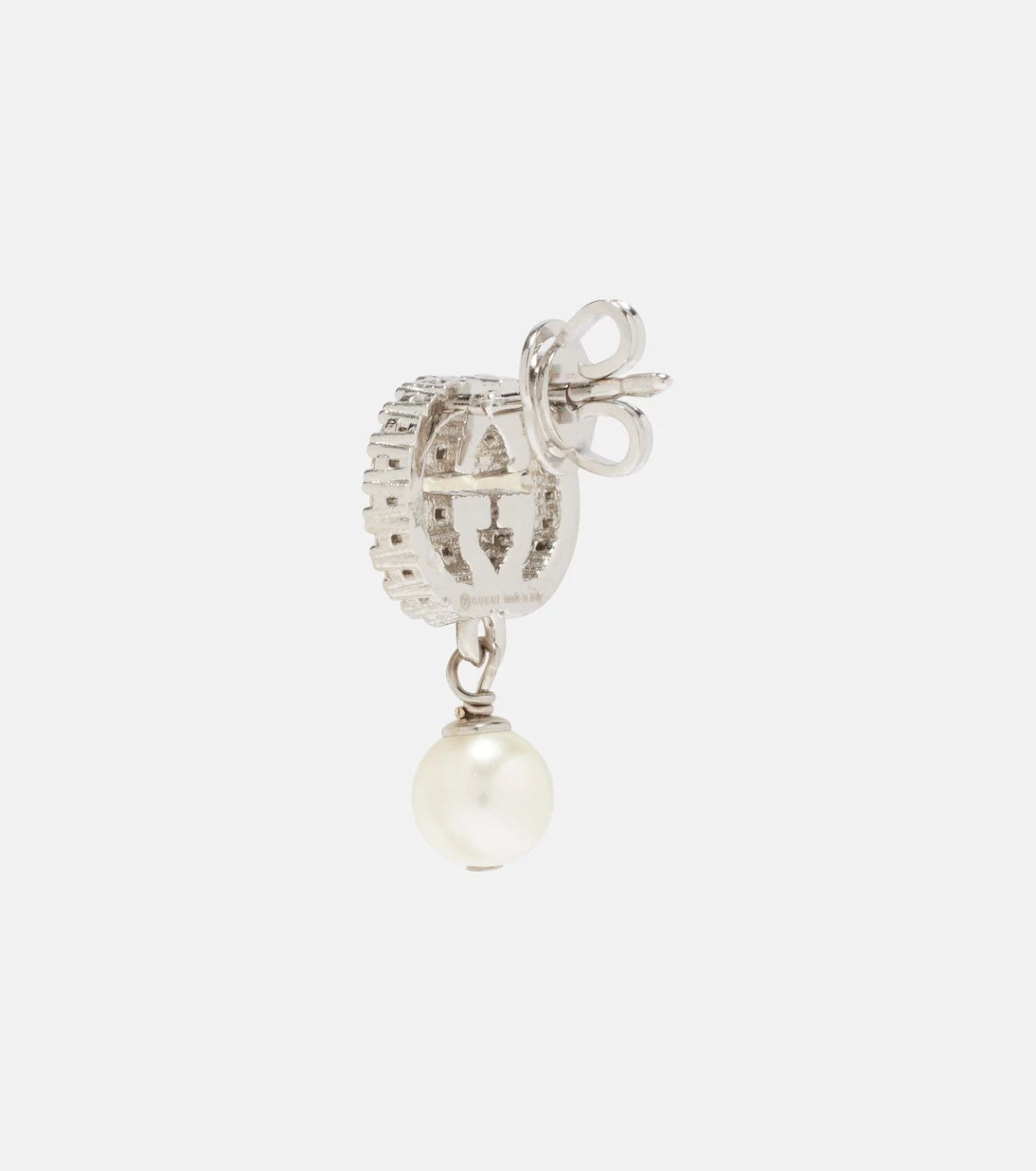 Gucci - Interlocking G embellished drop earrings