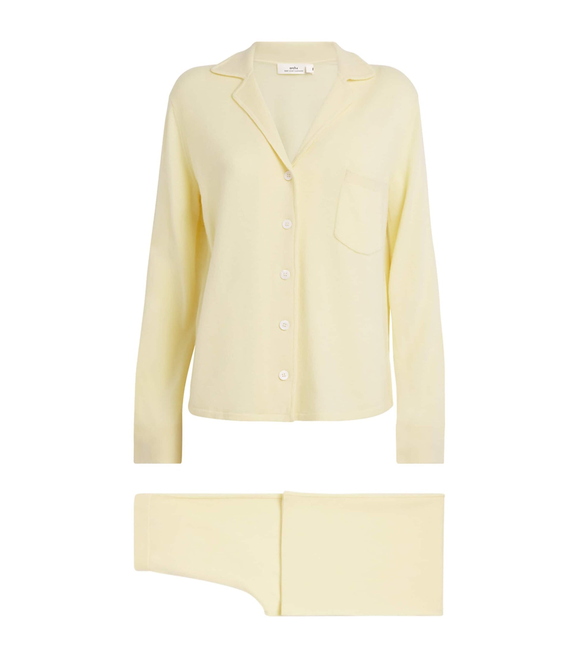 arch 4 Yellow Cashmere Spring Gardens Pyjama Set