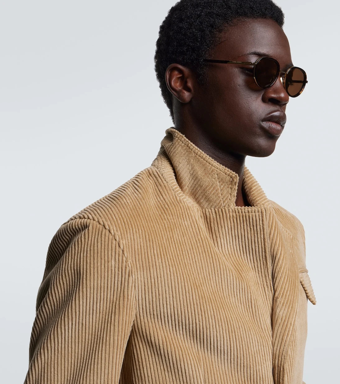 Bottega Veneta - Forte Panthos round sunglasses