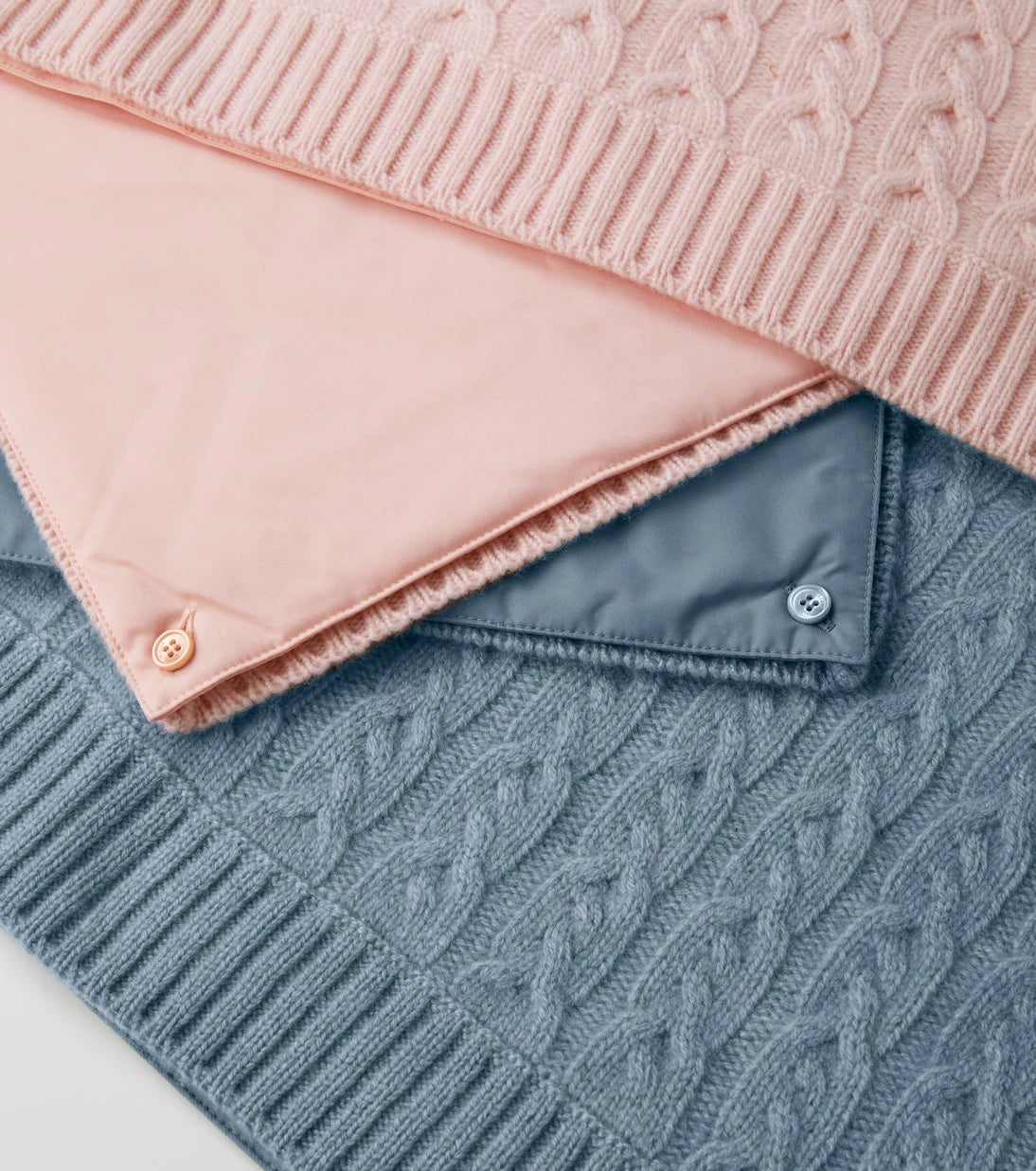 Loro Piana - Cable-knit cashmere blanket