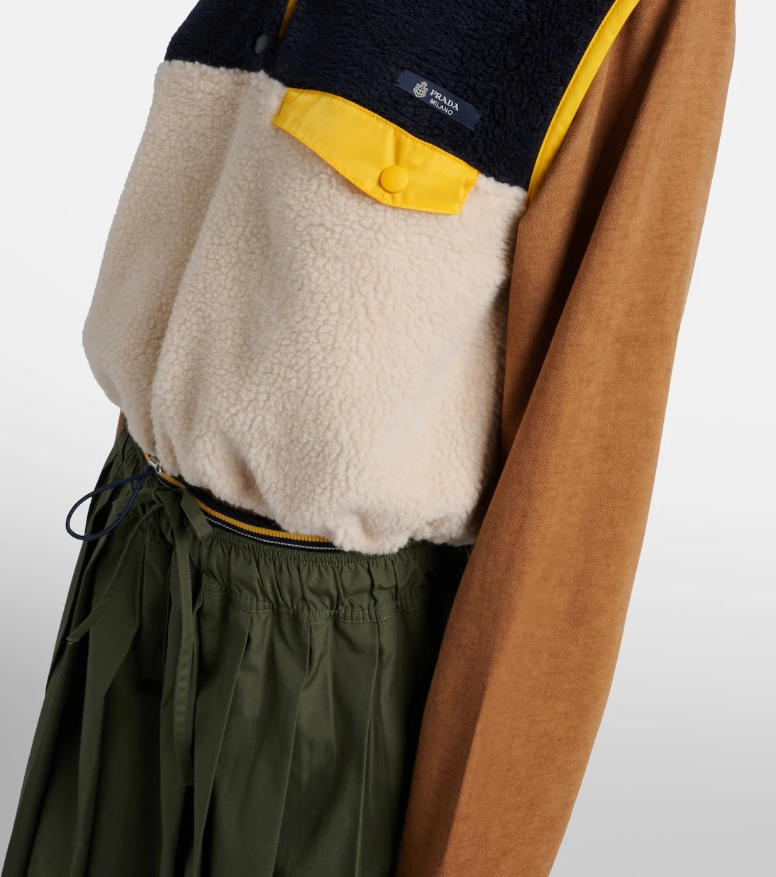 Prada - Cropped teddy vest