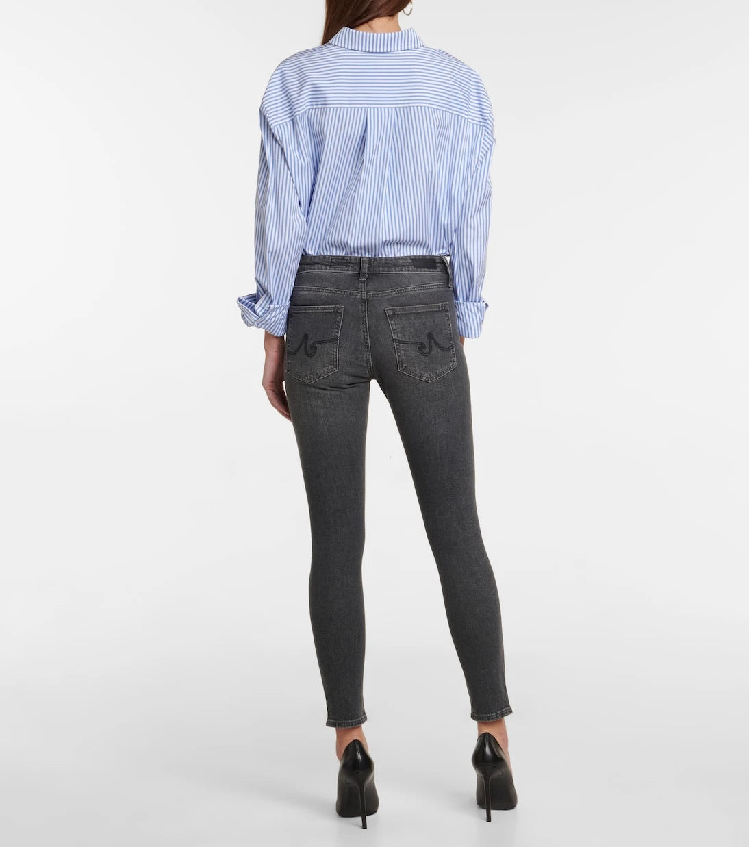 AG Jeans - Farrah Skinny Ankle mid-rise jeans